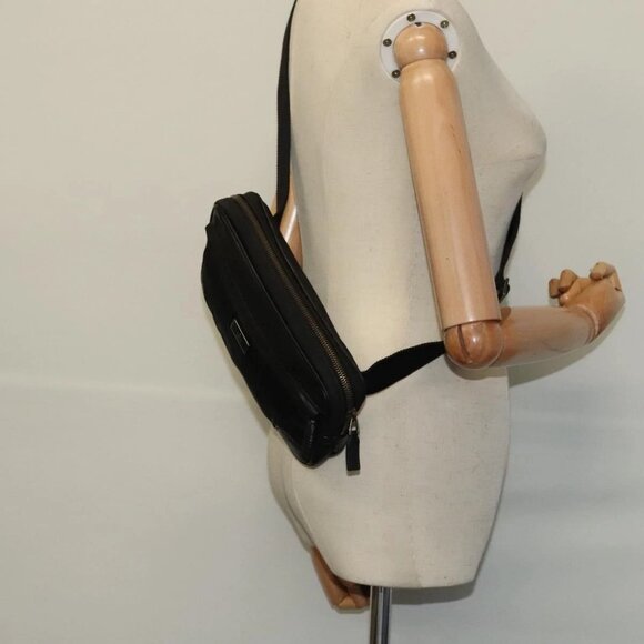 GUCCI Guccissima Waist bag Nylon Black 162417 Auth bs25059 - Picture 14 of 16